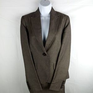 Banana Republic Linen Blend 2pc Skirt Suit